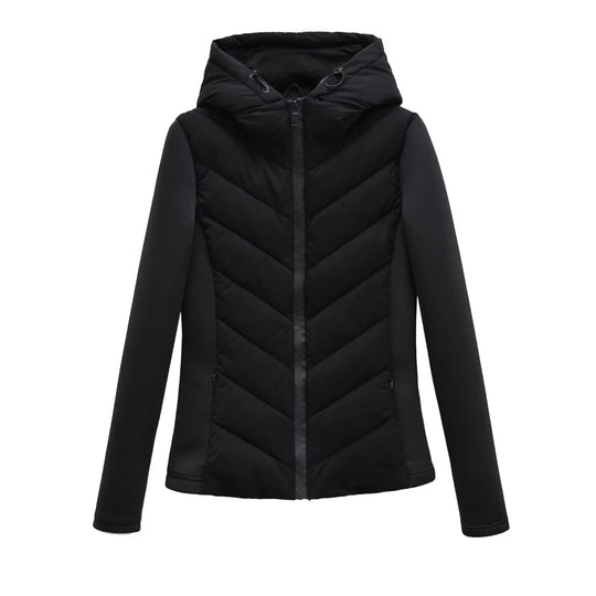 Veste Longue à Capuche en Coton pour Femmes 7