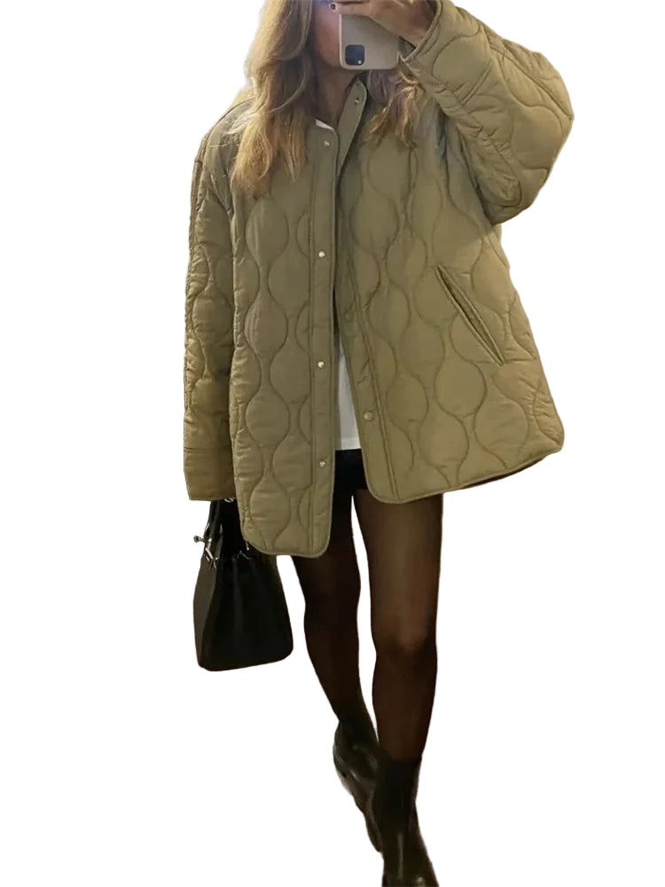Veste Matelassée Femme Style Oversized 0