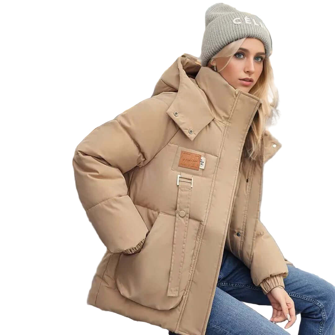 Veste Matelassée Femme à Capuche 0