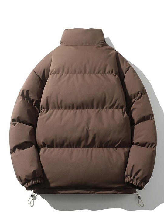 Veste Matelassée Zippée à Col Montant pour Hommes 1