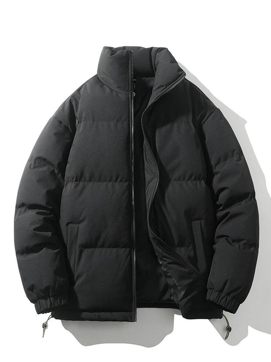 Veste Matelassée Zippée à Col Montant pour Hommes 2