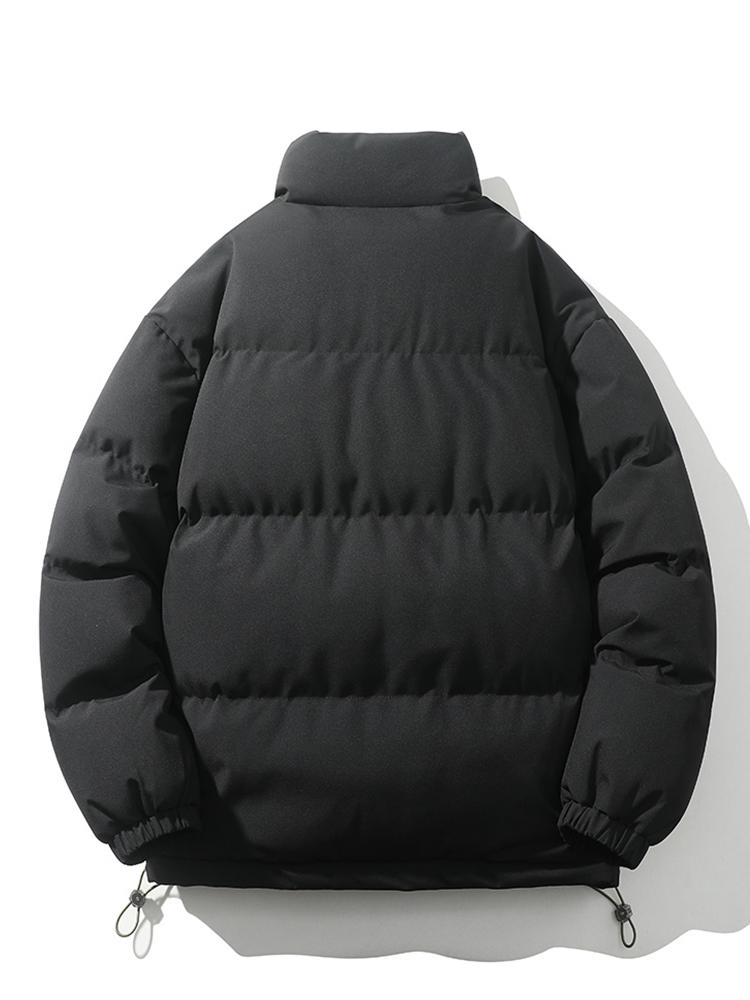Veste Matelassée Zippée à Col Montant pour Hommes 3