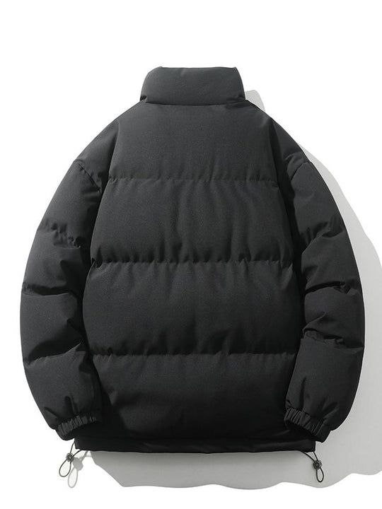 Veste Matelassée Zippée à Col Montant pour Hommes 3