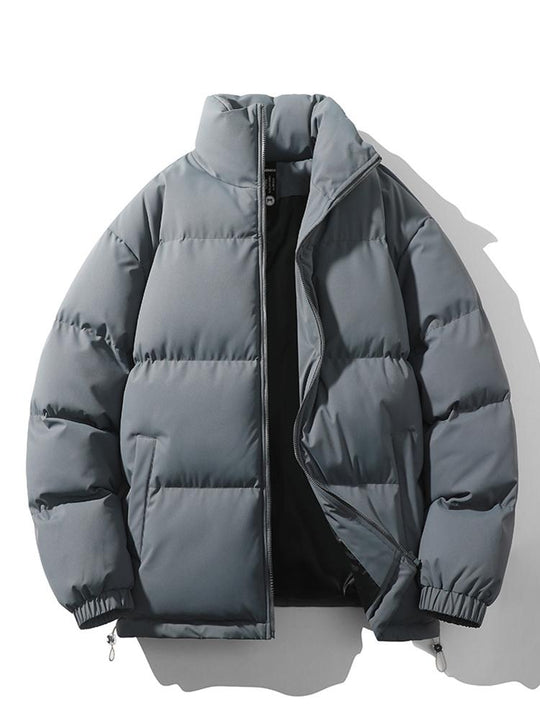 Veste Matelassée Zippée à Col Montant pour Hommes 6