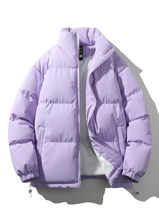 Veste Matelassée Zippée à Col Montant pour Hommes 9