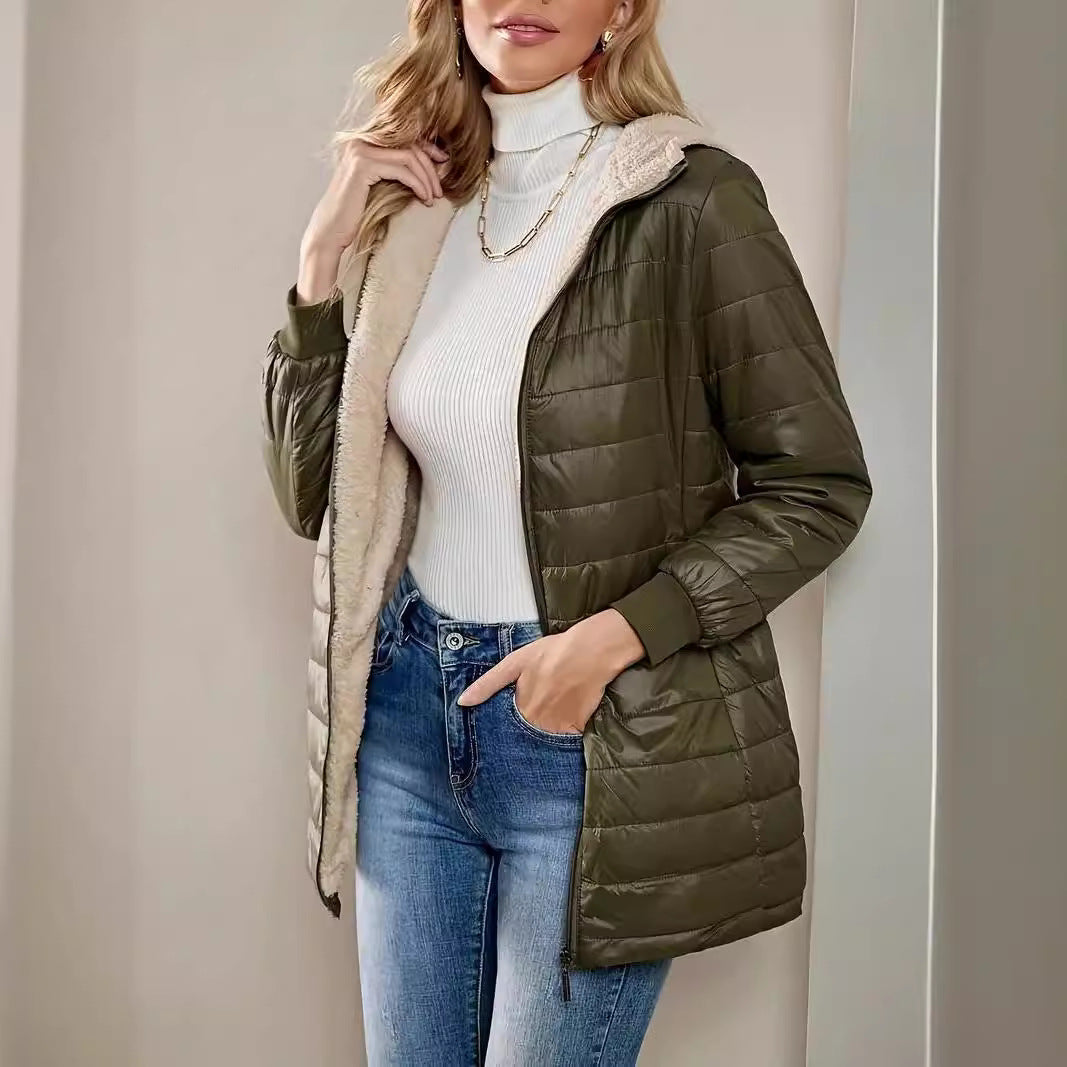 Veste Matelassée pour Femmes à Capuche 3