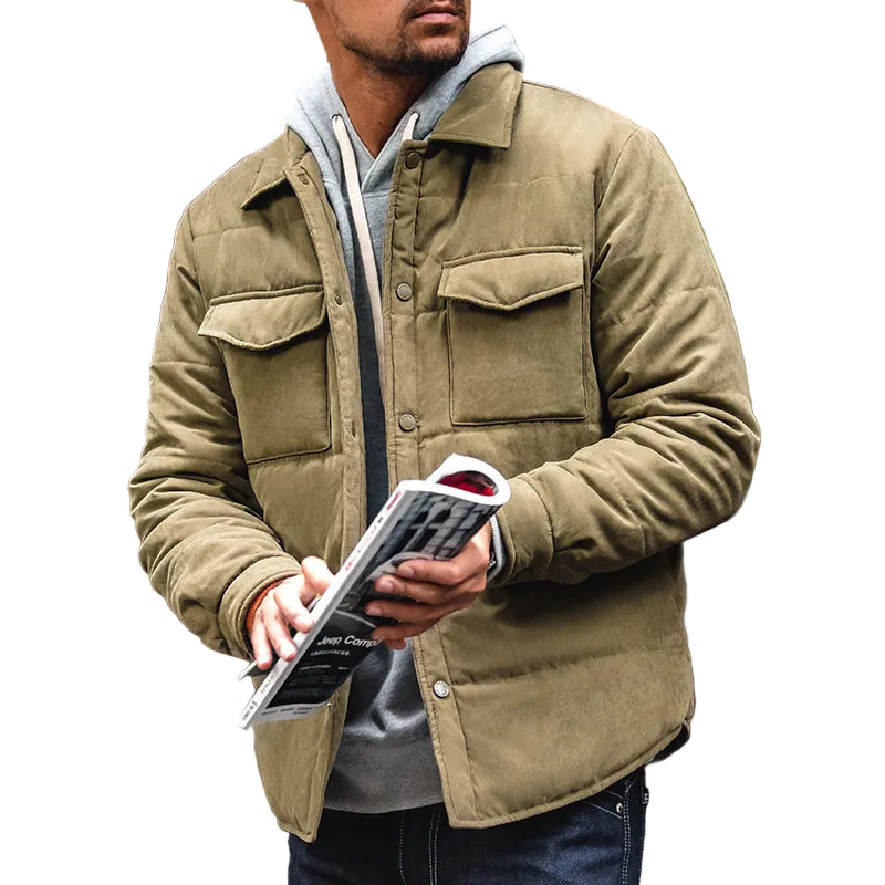 Veste Matelassée pour Hommes - Coupe Classique 0