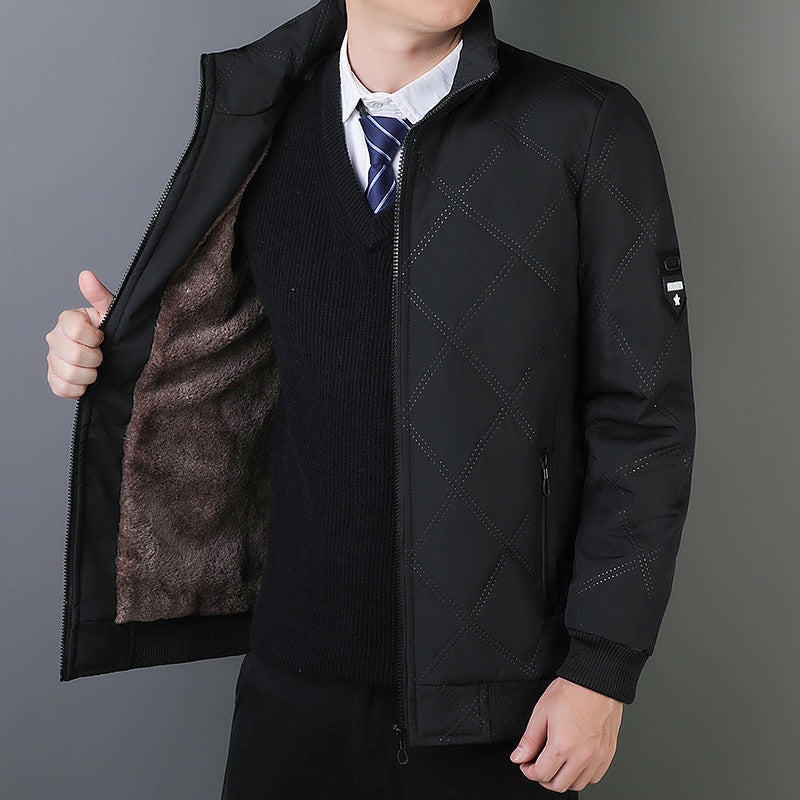 Veste Matelassée pour Hommes avec Col Montant 0