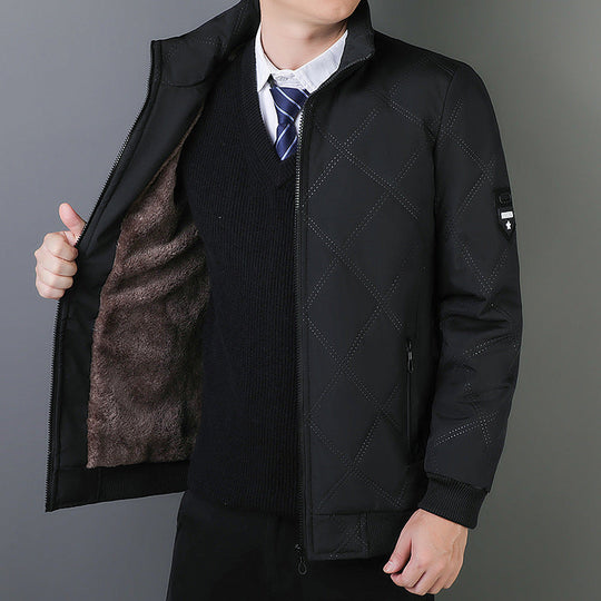 Veste Matelassée pour Hommes avec Col Montant 0
