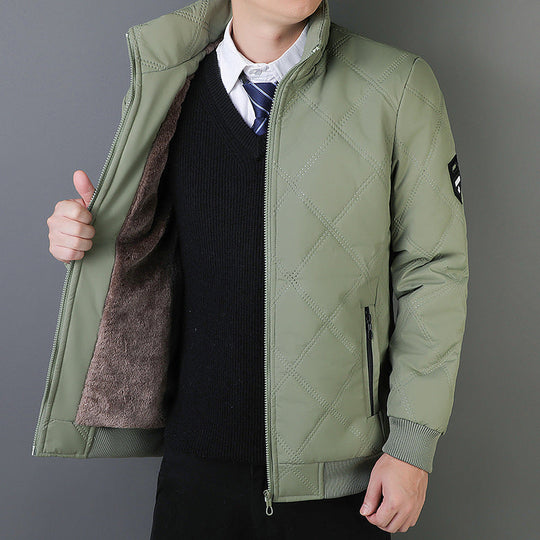 Veste Matelassée pour Hommes avec Col Montant 1