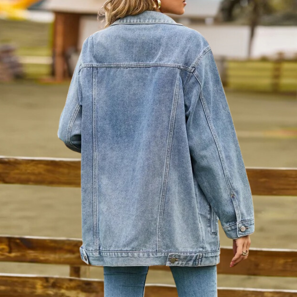 Veste Oversize Femme Style Rétro 2