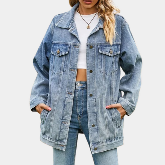 Veste Oversize Femme Style Rétro 3