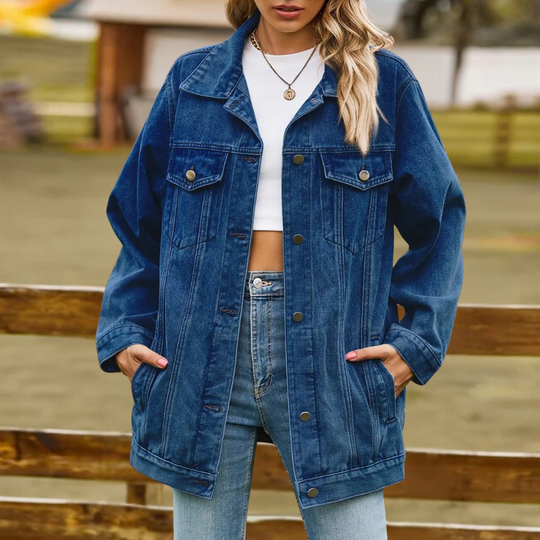 Veste Oversize Femme Style Rétro 7