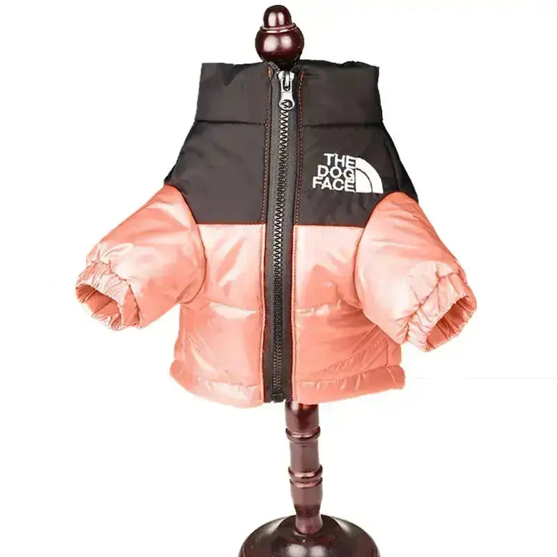 Veste Pour Chien Colorée Hivernale Avec Fermeture Éclair 5