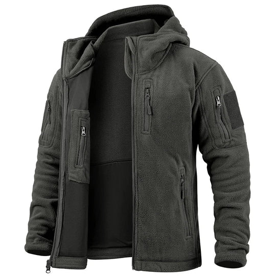 Veste Tactique pour Hommes en Fleece à Capuche 2
