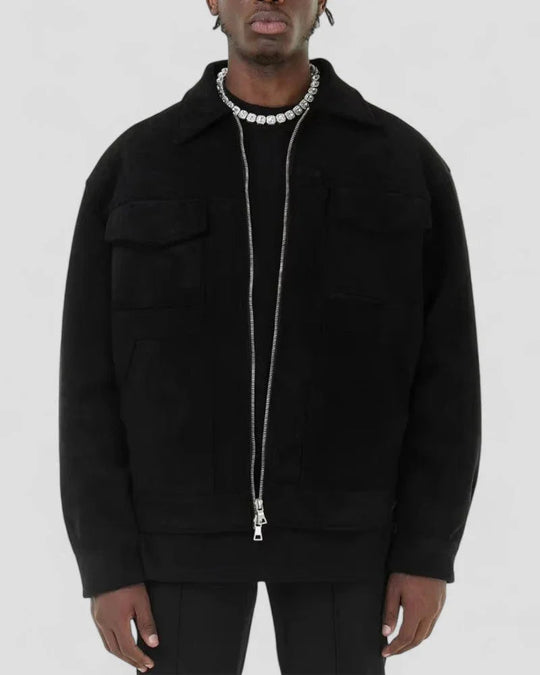 Veste Zippée Décontractée pour Hommes 1