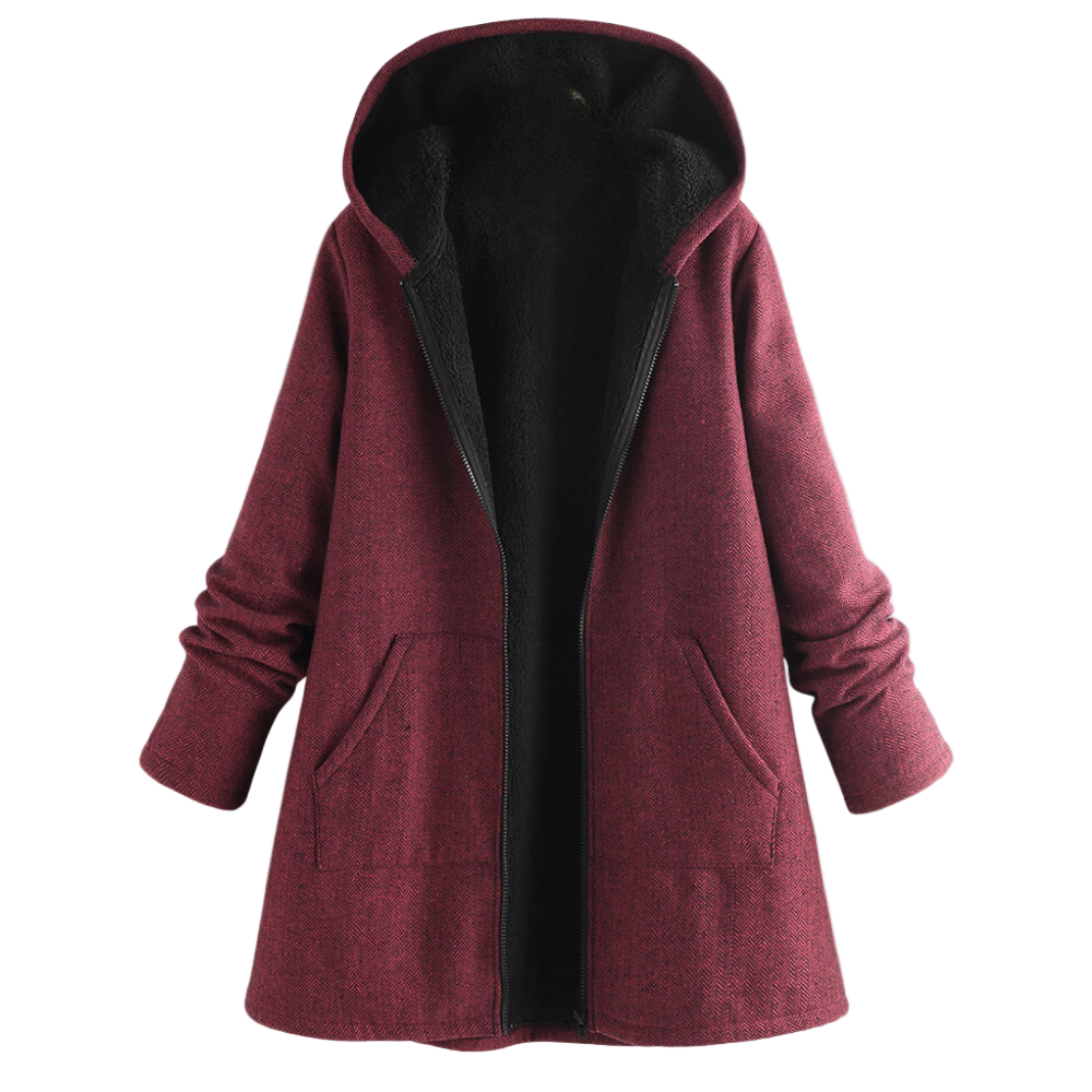 Veste à Capuche Femme Confortable et Chaude 0