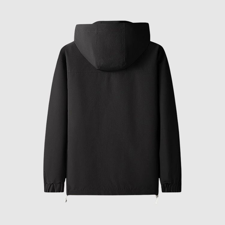 Veste à Capuche pour Hommes - Résistante à l'Eau - Zip Complet 5