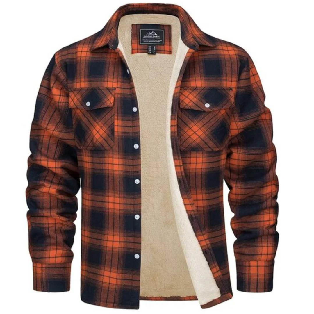 Veste à carreaux en polaire pour femmes 0