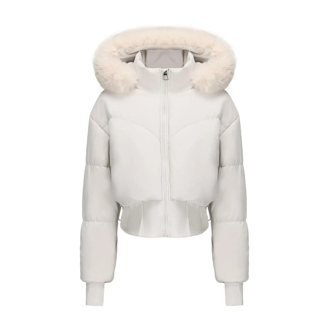 Veste d'Hiver Matelassée pour Femmes avec Capuche 0