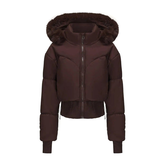 Veste d'Hiver Matelassée pour Femmes avec Capuche 7