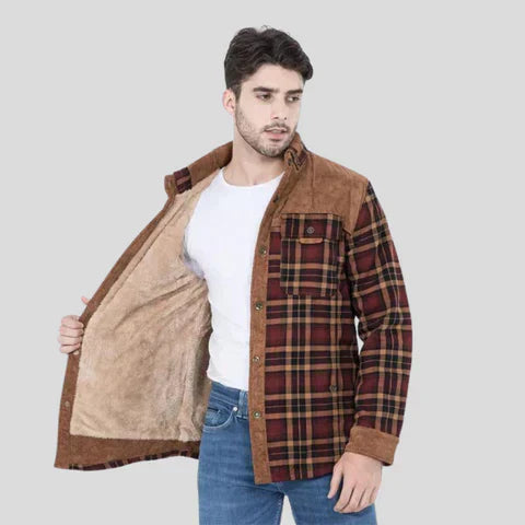 Veste d'Hiver pour Hommes avec Doublure Confortable 8