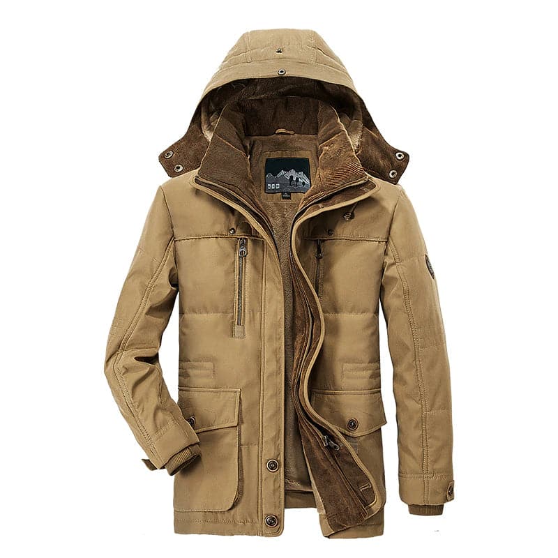 Veste d'Hiver pour Hommes avec Poches Multiples 0
