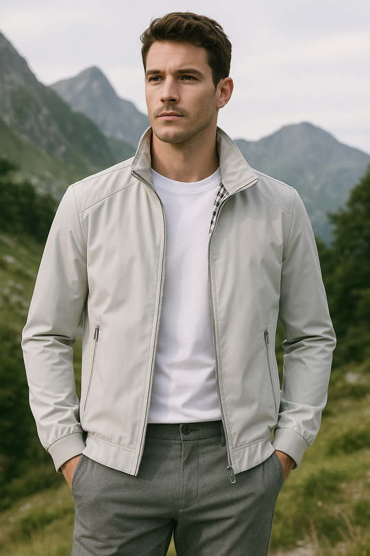 Veste d'été pour hommes coupe-vent moderne 4