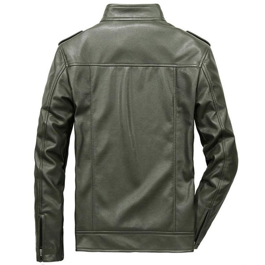 Veste d'extérieur pour hommes avec col montant et poches multiples 3