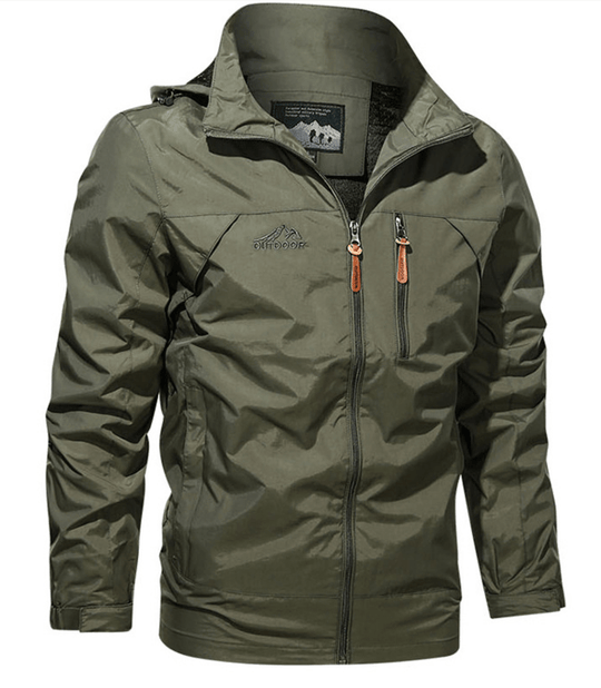 Veste d'extérieur pour hommes légère et imperméable 3