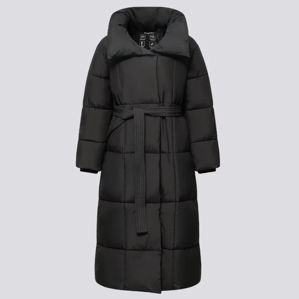 Veste d'hiver Longue Ceinturée pour Femme 1
