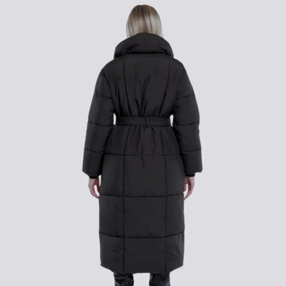 Veste d'hiver Longue Ceinturée pour Femme 2