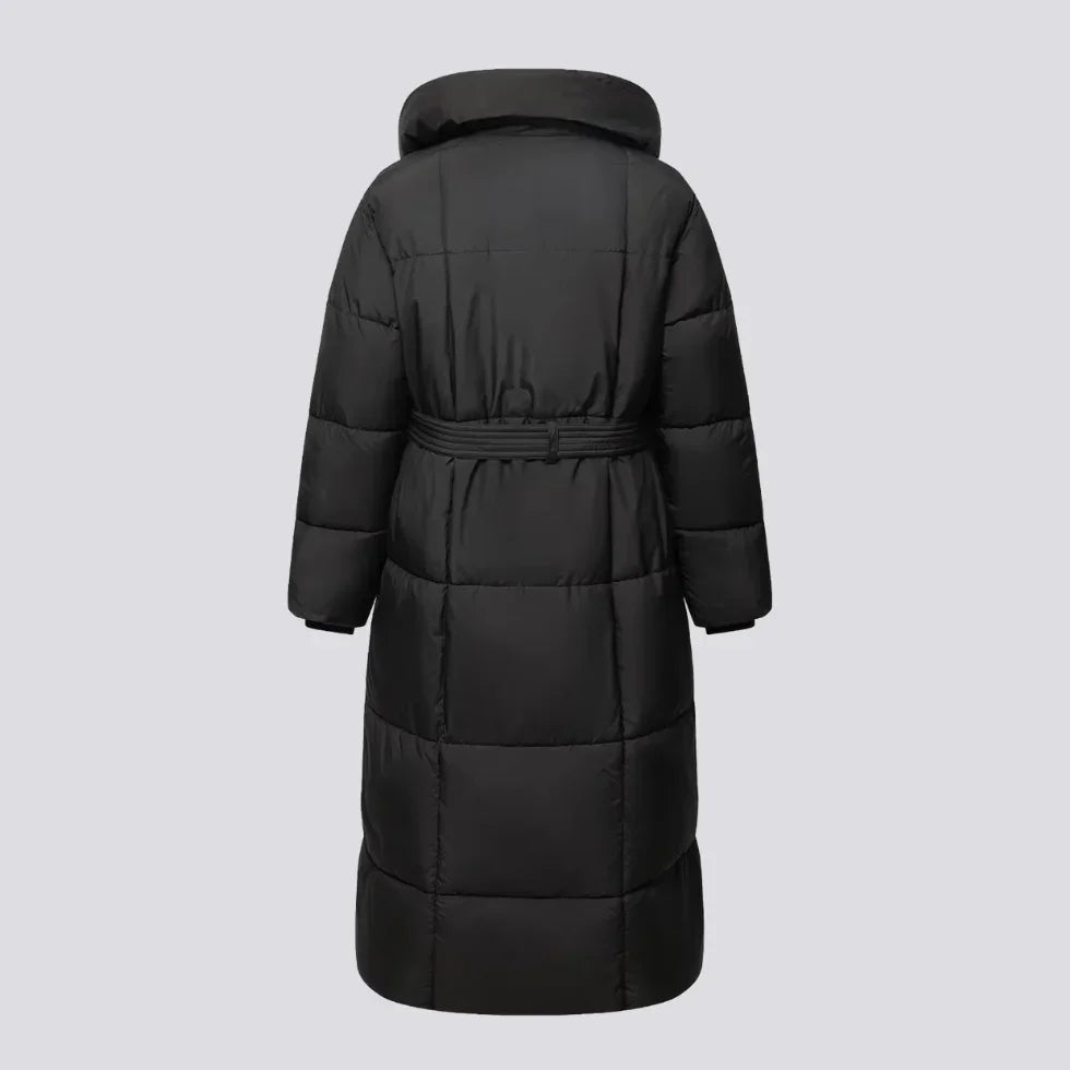 Veste d'hiver Longue Ceinturée pour Femme 3