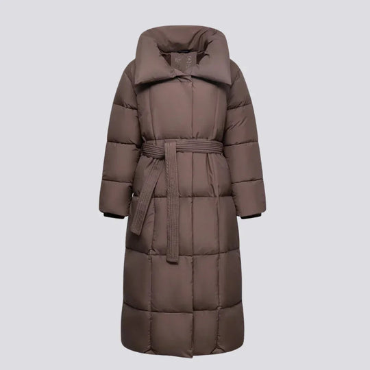 Veste d'hiver Longue Ceinturée pour Femme 5