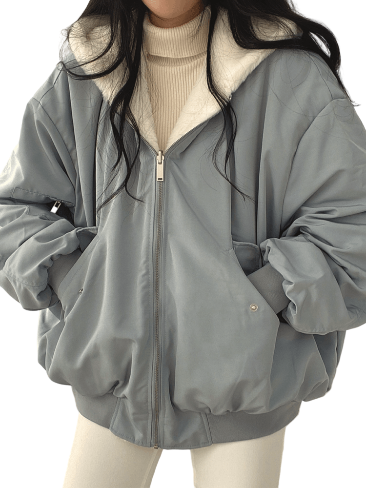 Veste d'hiver Oversize Femme Confortable 0