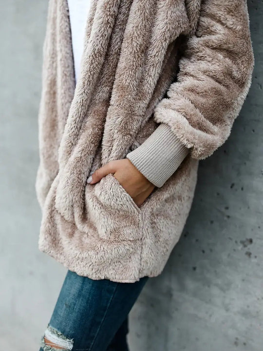 Veste d'hiver à capuche pour femme Chic 5