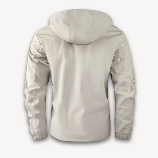 Veste d'hiver imperméable pour homme avec capuche 1