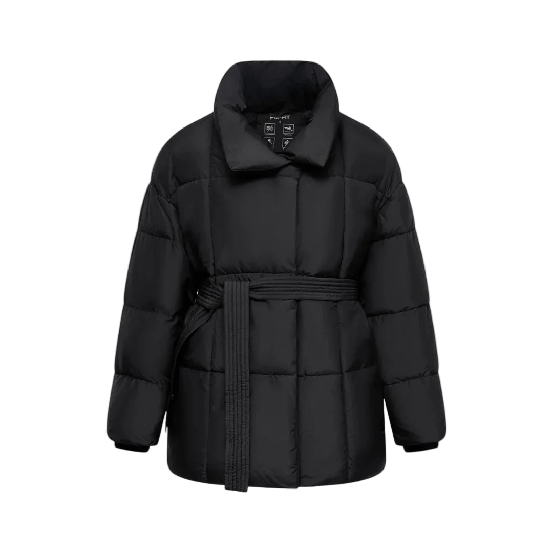 Veste d'hiver pour femme ceinturée 0