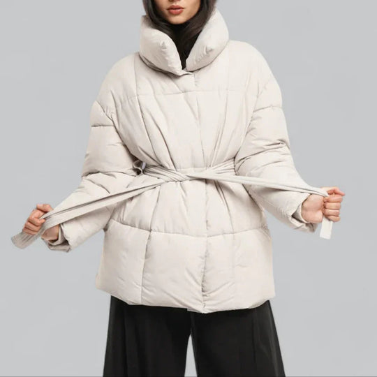 Veste d'hiver pour femme ceinturée 6