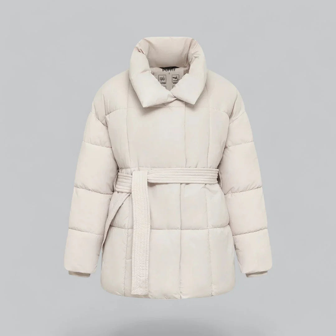 Veste d'hiver pour femme ceinturée 7