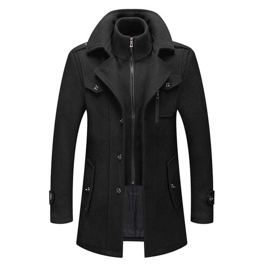 Veste d'hiver pour hommes à double couche 4