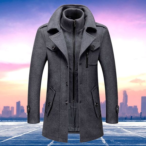 Veste d'hiver pour hommes à double couche 7
