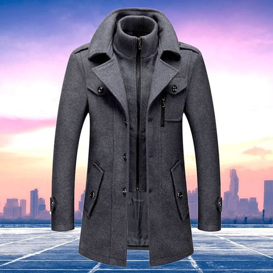 Veste d'hiver pour hommes à double couche 7
