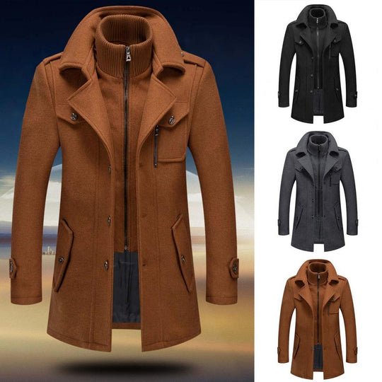 Veste d'hiver pour hommes à double couche 8