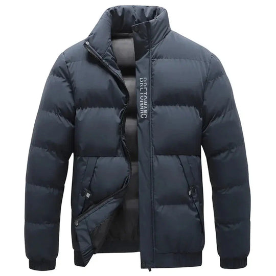 Veste d'hiver pour hommes avec col 0