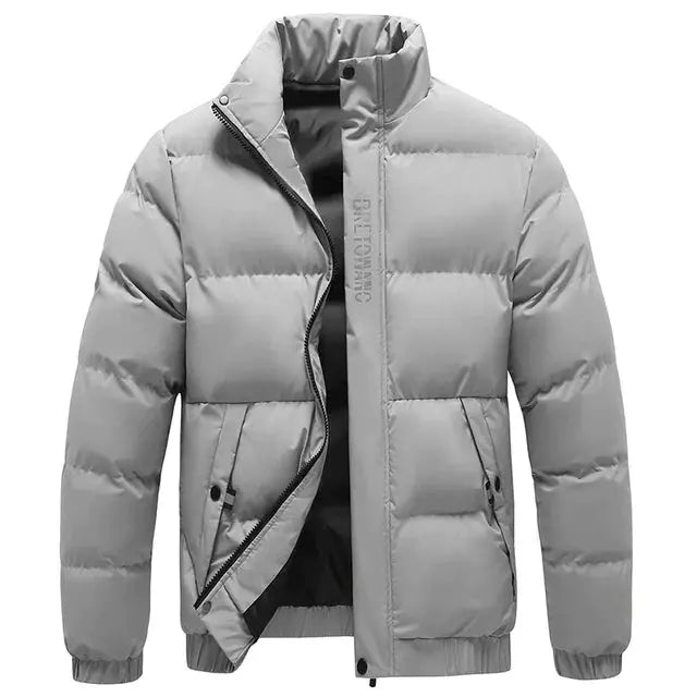 Veste d'hiver pour hommes avec col 3