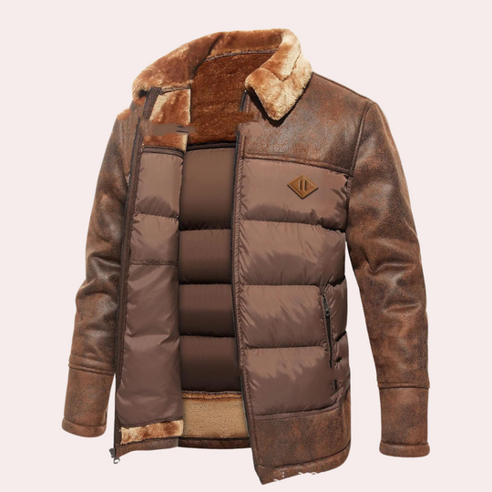 Veste d'hiver pour hommes confortable et stylée 0