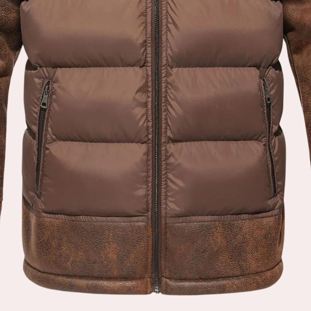 Veste d'hiver pour hommes confortable et stylée 4