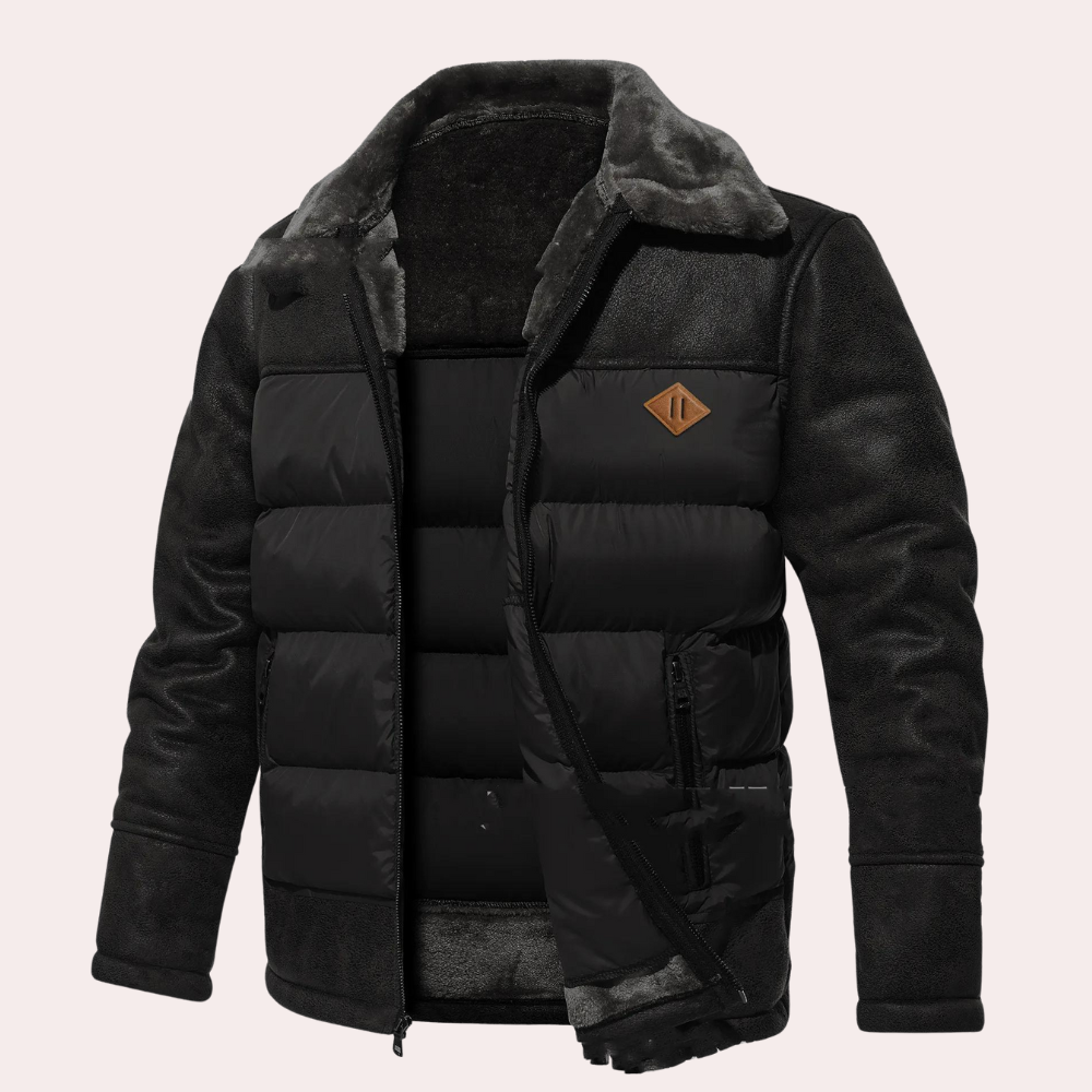 Veste d'hiver pour hommes confortable et stylée 5