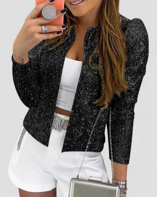 Veste de Soirée à Paillettes pour Femmes Chic 2